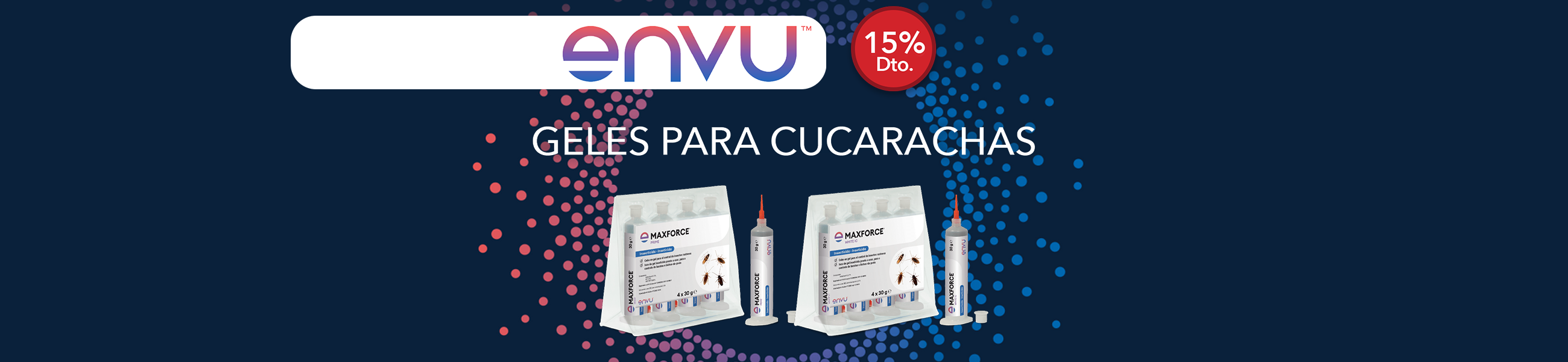 Oferta Geles Maxforce para Cucarachas