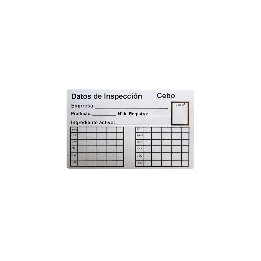 Pegatinas de Inspección Grandes - 100
