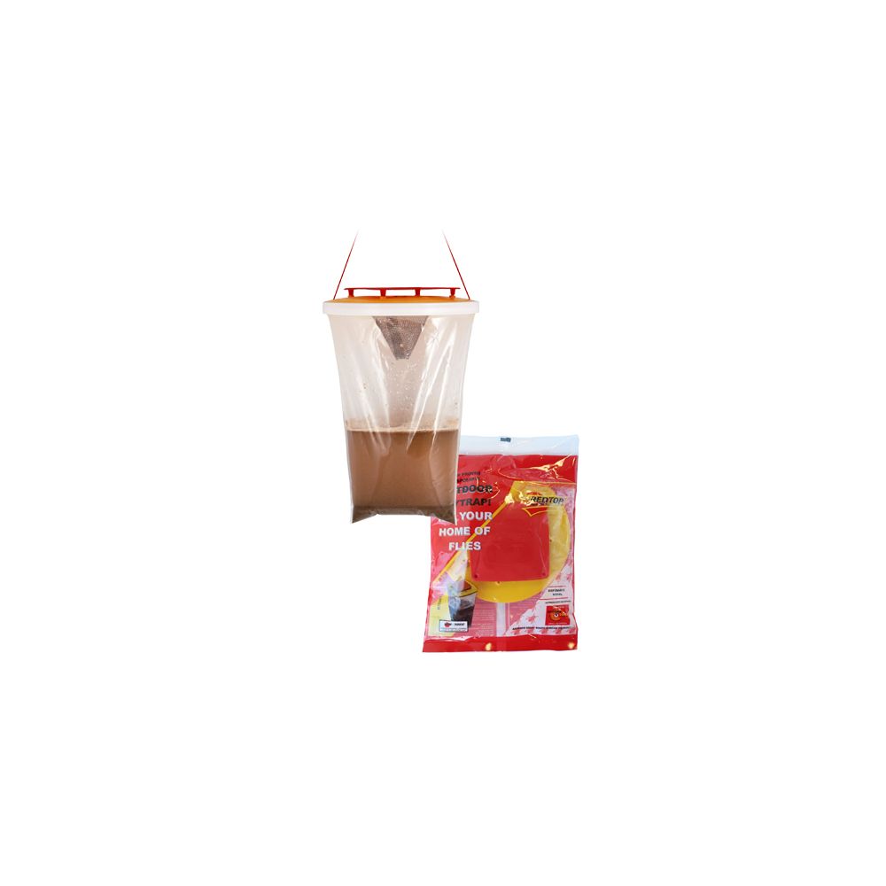 Red Top - Trampa desechable para moscas - 1