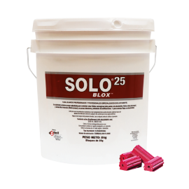 Solo® 25 Blox - Bloque Brodifacoum al 0,0025% - 8kg