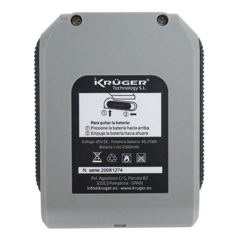 Batería para Nebulizador Krüger 1.8L - 1   