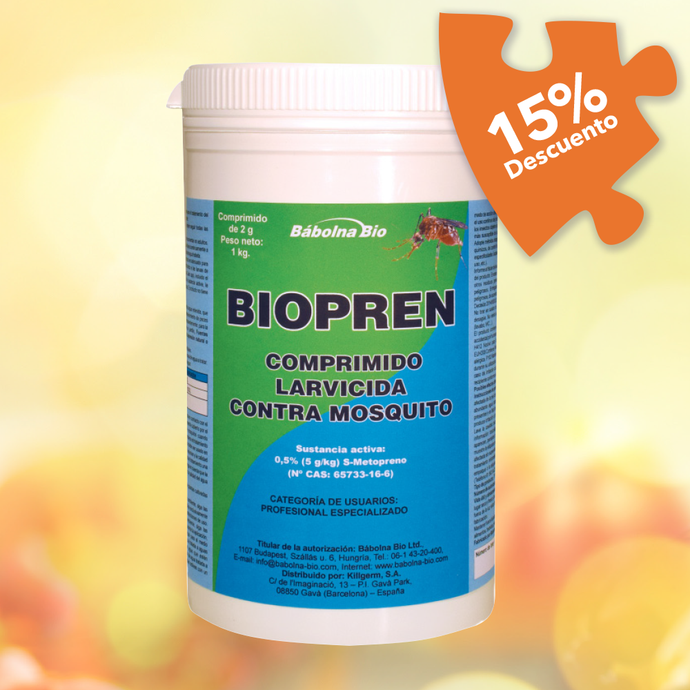Biopren® Comprimido Larvicida Contra Mosquito - 1kg