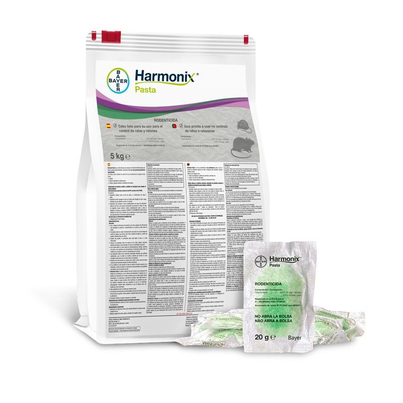 Harmonix® Pasta – Cebo Fresco Colecalciferol al 0,075% - 5kg