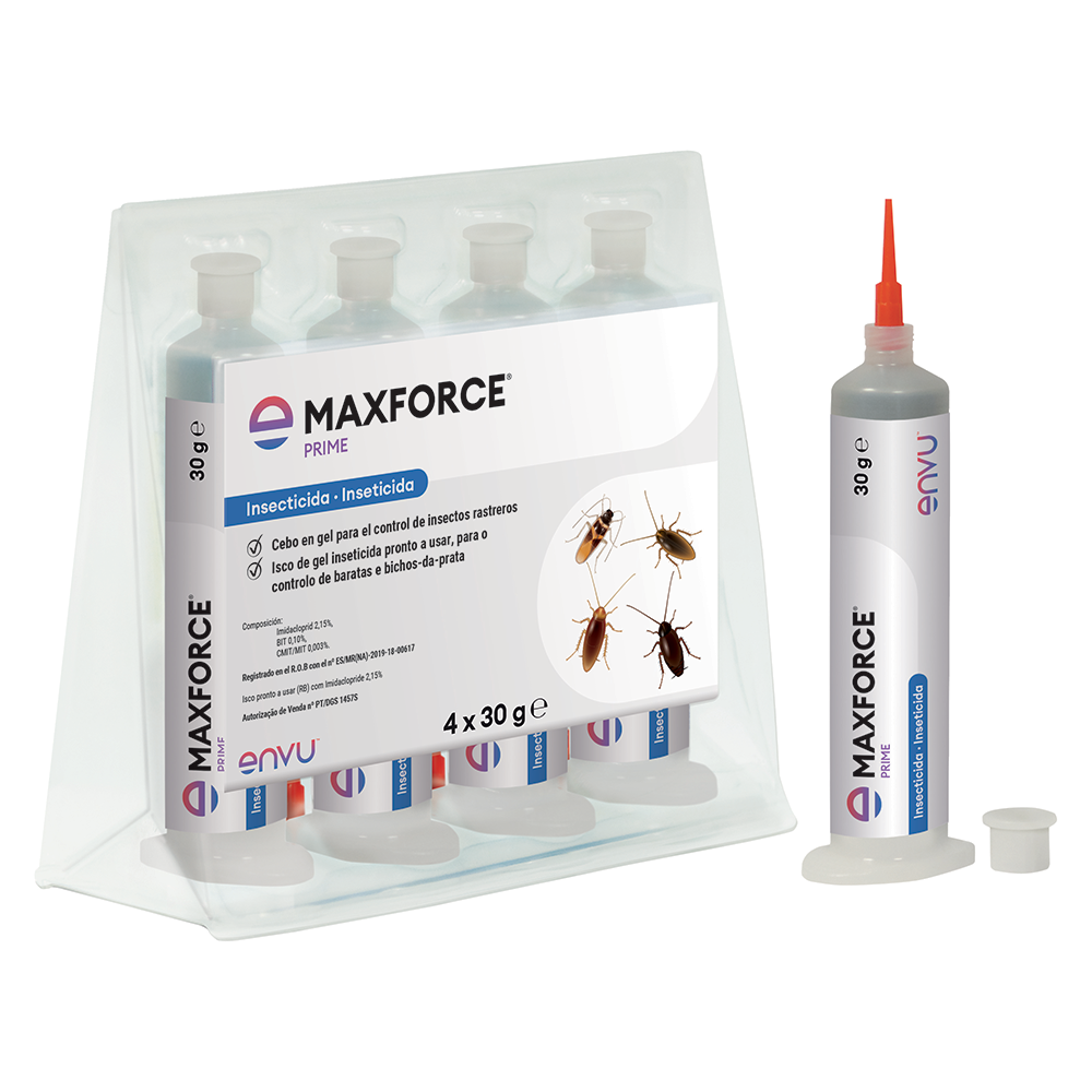 Maxforce® Prime - Gel para Cucarachas - 4 x 30g