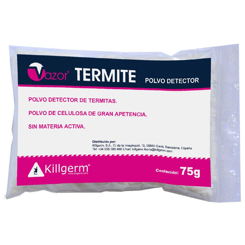 Detector Polvo de Celulosa para Sistema Vazor® Termite – 10x75g